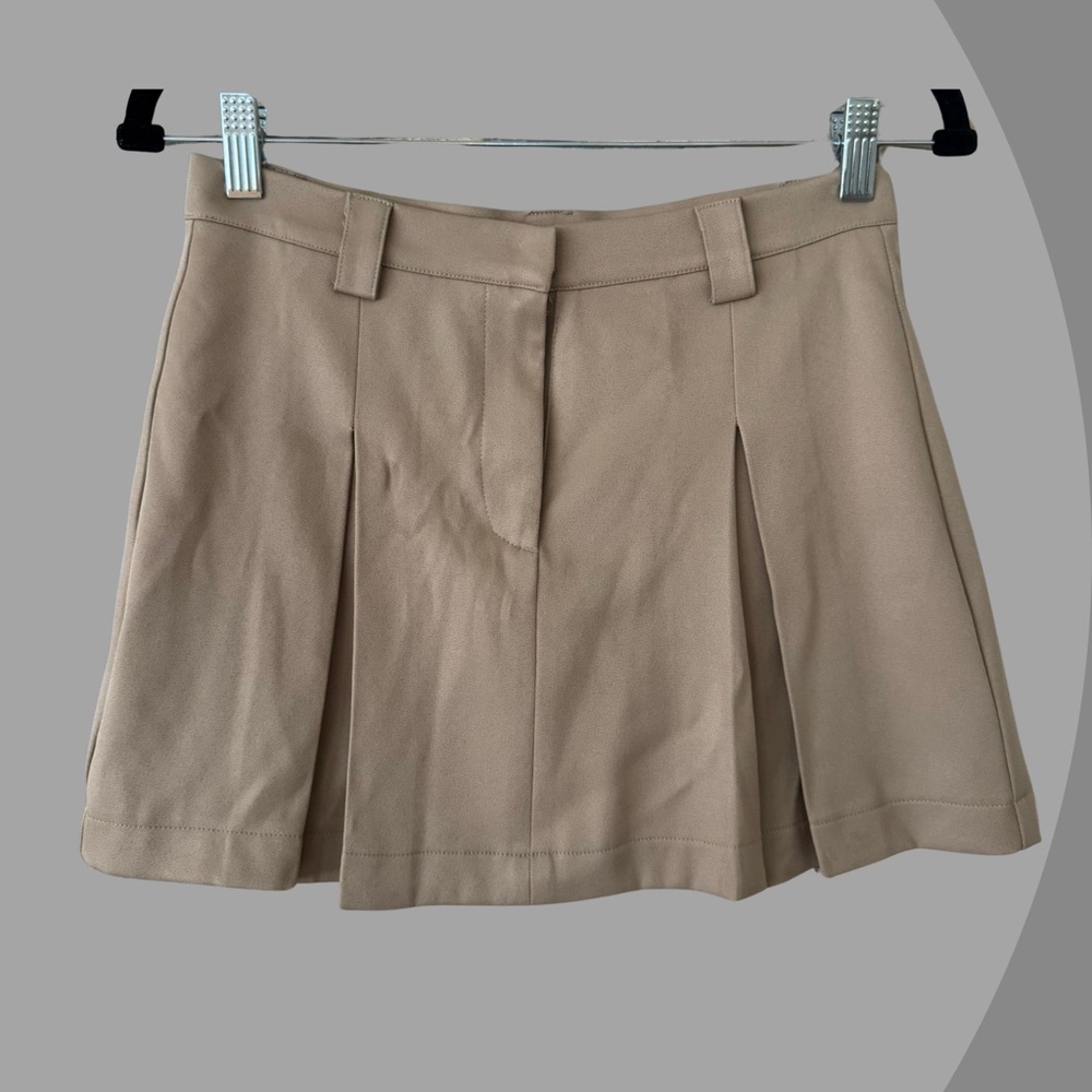 2BELLA Women's Tan Mini Skirt Size Small